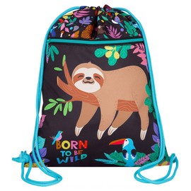 Colorino F070653 VERT WILDKID Gym Bag Multi-Coloured, multicoloured, Designer