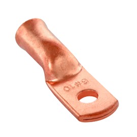 Conext Link 25pcs 6 AWG #10 Copper Wire Ring Terminal Crimp Battery Welding Cable Lug Connectors （18333）