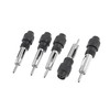 A ABSOPRO Radio AM/FM Antenna Adapter Male Connector Metal (Set
