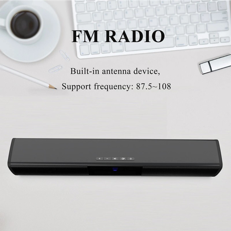 Universal TV Sound Bar Speaker With 2 Subwoofer Bluetooth Speaker