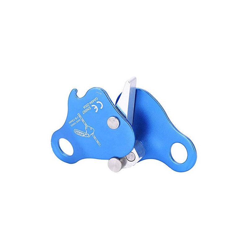 Rope Gripper, Climbing Safety Outdoor Climbing Mountaineering Rappelling Aluminium Rope