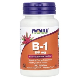 NOW Foods, B-1, 100mg, 100 tablets / NOW Foods (나우푸드), B-1, 100mg, 100정