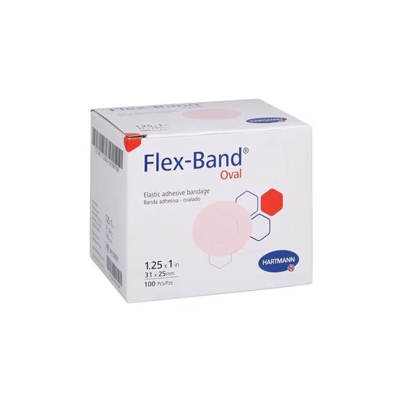 Flex-Band Bandages, Oval Pack of 100