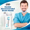 Pop Sonic Replacement Electronic Toothbrush Heads, Compatible with Go Sonic,