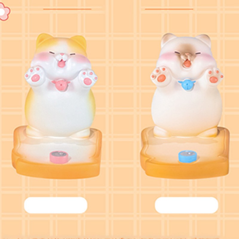 Cute Cat Cellphone Holder Resin Mini Portable Mobile Phone Stand