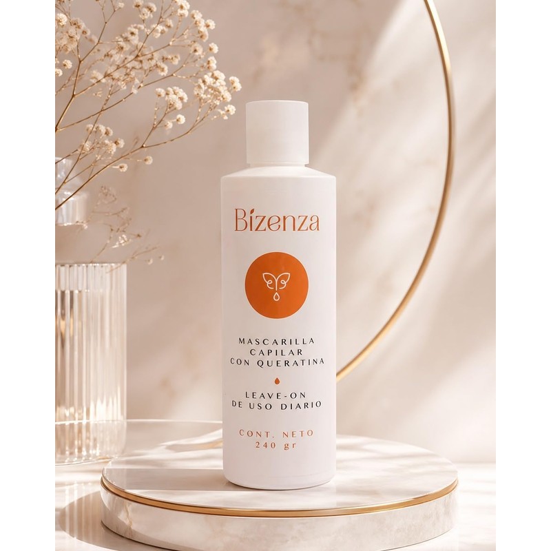 Mascarilla para el Cabello con Queratina - para Pelo Dañado