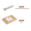 DTGN M10-1.5x75mm Button Head Socket Cap Screws - 6Pack -