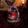 Nemesis Now Crystalline Protector Purple Dragon Geode Backflow Incense Burner