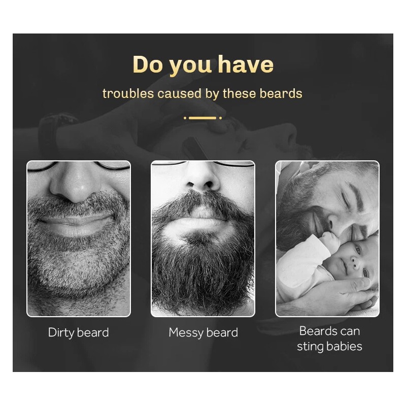 Giovanni Back Katana Straight Barber Razor - Black