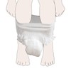 Momcozy Postpartum Disposable Underwear, 12 PCS No Leak New-Thin Built-in