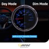 Gazoz Performance 52mm 7 Color PSI Turbo Boost Pressure Gauge