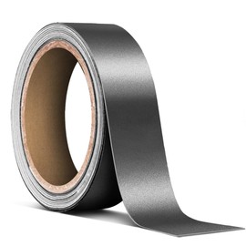 VViViD Charcoal Matte Metallic Air-Release Adhesive Vinyl Pinstripe Tape Roll (1 Inch x 20ft)