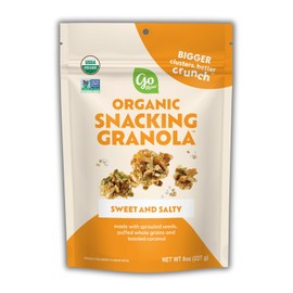 Go Raw Sweet & Salty Snacking Granola, 8oz Pouch