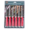 Core Kitchen Set of 6 Essential Grip Steak Knives -