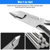 Cuticle Scissors, Professional Cuticle Scissors Made of Stainless Steel, Fine