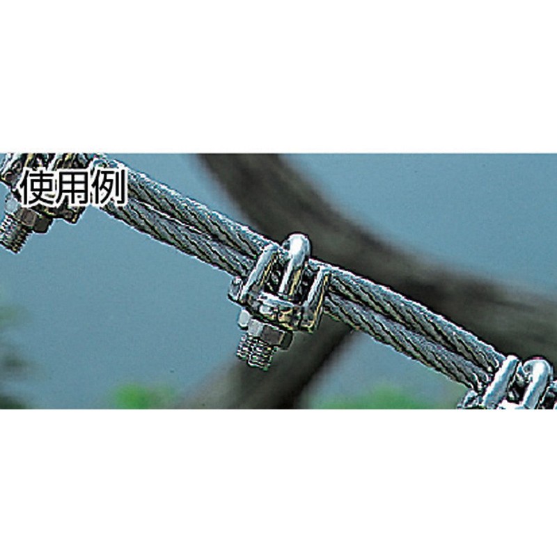TRUSCO Wire Clip Stainless Steel 5 mm For TWC5