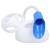 Male Urine Bottle 2000ml Ergonomic Large Opening Strong Plastic Large