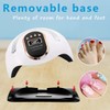 zalati Nail Lamp 168W LED UV Light with 4 Timers