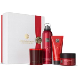 RITUALS Gift Set The Ritual of Ayurveda M - Home and Skincare Products Enriched with Indian Rose and Sweet Almond Oil - Bath Gift Box with Balancing and Soothing Properties