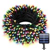 66FT Solar String Lights Outdoor Waterproof, 200LED Solar Christmas Lights