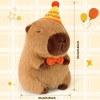 LHOEST Capybara Cuddly Toy Birthday 25 cm Capybara Plush Toy