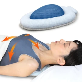 Kyphosis Correction Pillow for Sleep - Say Goodbye to Kyphosis, Rounded Shoulders, and Stiff Shoulders - Pillow That Broadens Your Chest While You Sleep - Relieves Shoulder and Back Discomfort by