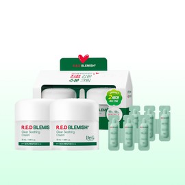 Dr.G Red Blemish Clear Soothing Cream 50mL Duo Gift Set / 닥터지 레드 블레미쉬 클리어 수딩 크림 50mL 듀오 기프트 세트