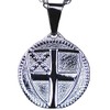 Stainless Steel Episcopal Pendant
