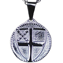 Stainless Steel Episcopal Pendant