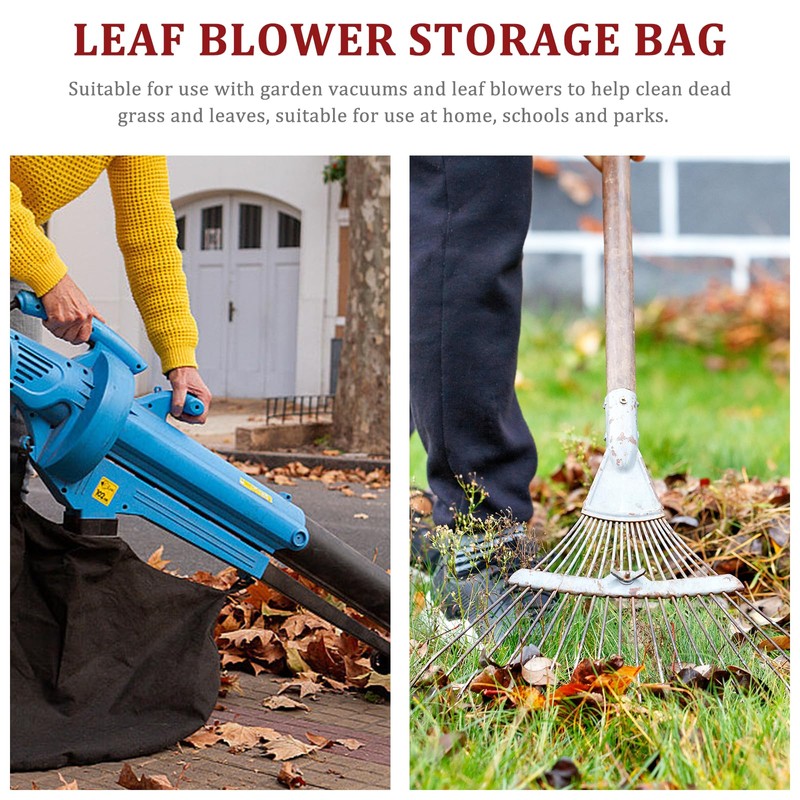 CATELL Pack of 2 leaf vacuum collection bag, leaf vacuum