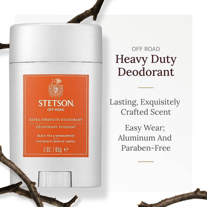 Stetson Personal Care Extra Strength Deodorant by Scent Beauty -