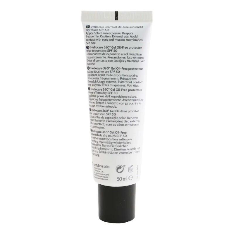Heliocare 360 Gel Oil Free 50 Ml