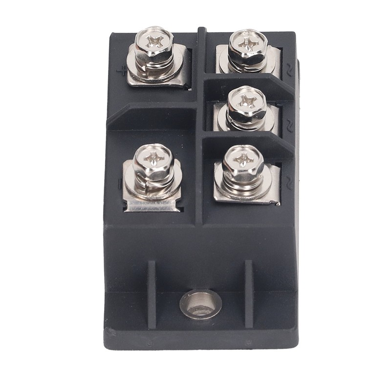 3 Phase Bridge Rectifier 75A 5 Terminal ABS Brass Heat