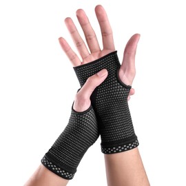 ABYON Wrist Brace Compressive Wrist Bandages for Left and Right Handed Users Arthritis, Tendonitis, Sprains, Sports Protection for Men, Women