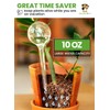 Plant Watering Globes Plastic Set of 4 - Automatic Plant