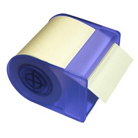 Roll Notes Sticky Note Dispenser with 2 Integrated Tear Off Edges Roll 60 x 10000 mm Pastel Yellow