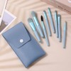 8 Piece Makeup Brushes, Makeup Brush Set, Premium Fiber Bristles,
