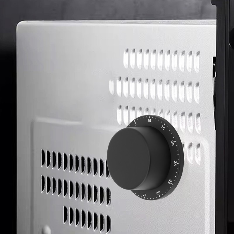 Mechanical Timer Magnetic Stainless Steel Loud Reminder Kitchen Timer for