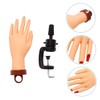 Mikinona Professional Nail Art Model Sturdy Manicure Training Hand Builder
