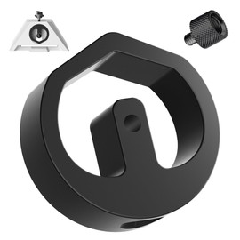 Starlink Mini Tripod Mount Adapter – Aluminum Alloy Bracket, 1/4"~20 & 3/8"~16 Threaded – Compatible with Tripod, Fixing Clamp & Accessories – Use with Pipe Adapter for Secure Fit