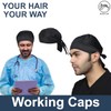 Adjustable Working Tie Back Scrub Caps Head Wrap Men and