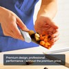 Misen Stainless Steel Bench Scraper - Versatile Food Scraper with