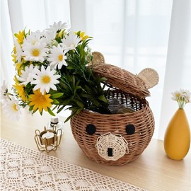 [Hotsuksuk] Natural materials Bear rattan basket Vietnamese handmade Bear rattan Basket