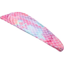 2 Piezas Toalla de Microfibra para Cabello de Diseño de Secado Rápido y Absorbente para Cabello Húmedo Color Amarillo