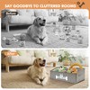 Mutiearo Dog Toy Basket, Specially Designed for Dog Toy Storage,