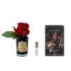 Cote Noire Perfumed Natural Touch Rose Bud - Black -