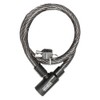 MIKEL´S Cable candado flexible 4 llaves de seguridad (90 cm)