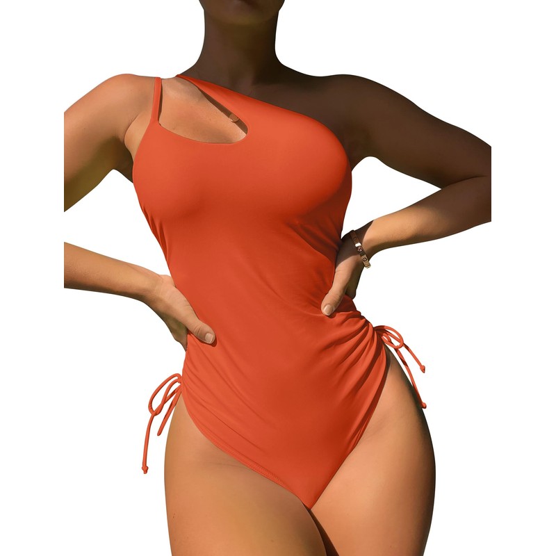 Eomenie - Traje de baño de una pieza para mujer,