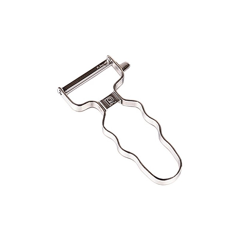 Pearl Metal Peeler, Corrugated Grip, Stainless Steel, Made in Japan,