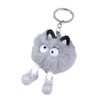 88flix Cute Key Holder, Mofumofu Plush Bag Charm, Smartphone Charm,